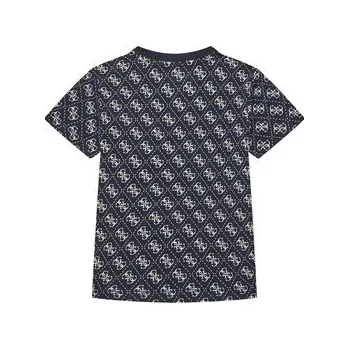 Oblečení a móda Guess T-Shirt N5YI04 K8HM4 Tmavomodrá Regular Fit 6_9M