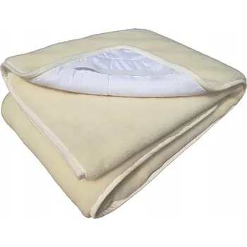 Prostěradlo VLNĚNÁ PODLOŽKA 100x200 KAŠMÍR JEMNÁ ECRU K1