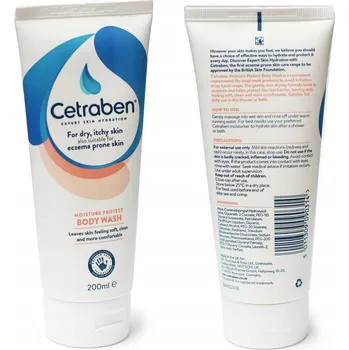 CETRABEN BODY WASH emulze na mytí těla, suchá pokožka, ekzém 200 Ml