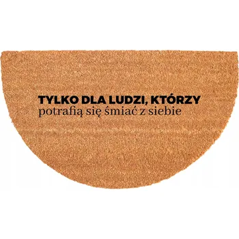 ROHOŽKA KOKOSOVÁ ODOLNÁ PROTI SKLUZU 40X70CM PŮLKRUHOVÁ EKOLOGICKÁ