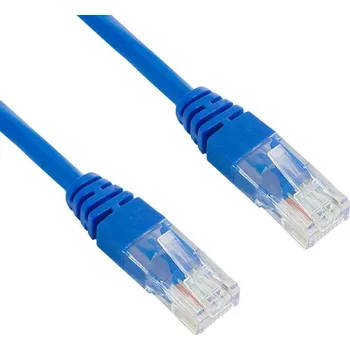 Síťový kabel XtendLan Patch kabel Cat 5e UTP 5m - modrý