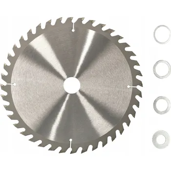 Pilový kotouč KOTOUČOVÁ PILA 350 MM NA DŘEVO VIDIOVÝ KOTOUČ ⌀30MM 40 ZUBŮ + REDUKČNÍ KROUŽKY