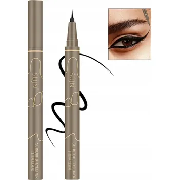 Oční linky Ultra Tenká Precizní Oční Linka pro dokonalou linku Kočičí oko v tekuté formě - Černá