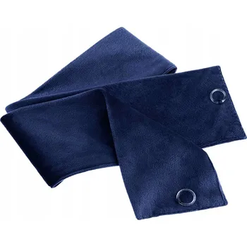 Obraz Tmavě modrá šerpa na závěsy 8x140cm – elegantní doplněk interiéru SOFT