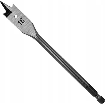 Vrták Vrták do dřeva plochý, 16 x 152 mm