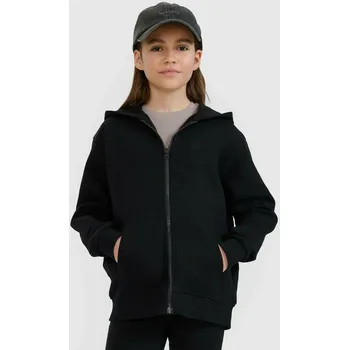 Dětská móda 4F Dívčí Dívčí mikina 4F Černá 134 (2833799)