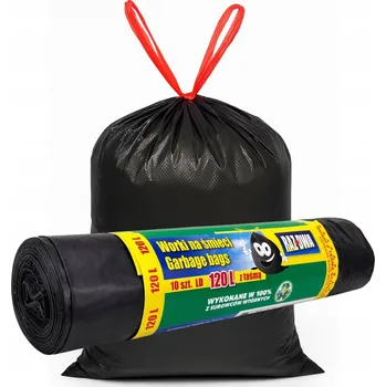 Pytle na odpadky Univerzální pytle na odpad Raz Dwa Pytle na odpad 120l 10 ks