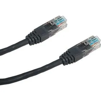 Síťový kabel DATACOM Patch kabel UTP CAT6 3m černý