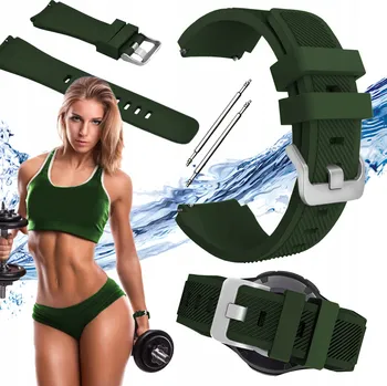 Příslušenství k chytrým hodinkám Řemínek pro Huawei Watch GT 3 46mm Active chytré hodinky khaki řemínek 22mm
