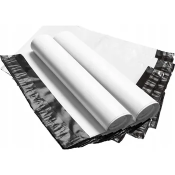 Obálka Plastové obálky 50 Ks 24x32 cm kurýrní obálka bílá