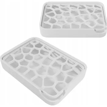 Mýdlenka Volně stojící Mýdlenka Printz , bílý plast