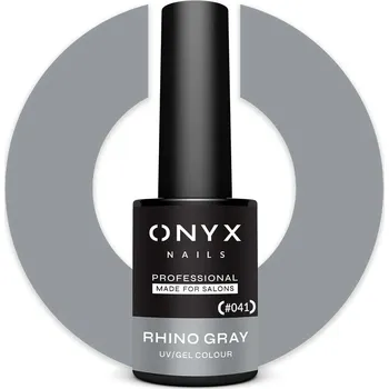 Přípravek na nehty 041 Hybridní lak Rhino Gray 7 ml