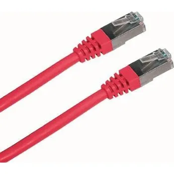Síťový kabel DATACOM Patch kabel FTP CAT5E 2m červený