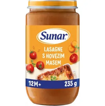 Sunar Lasagne s hovězím masem od ukončeného 12. měsíce 235g
