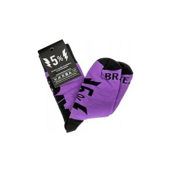 Ponožky Davca Fialové 41-46 Bavlna/Polyamid/Elastan