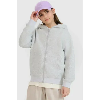 Dětská móda 4F Dívčí Dívčí mikina 4F Šedá 152 (2833768)