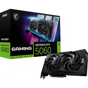 Grafická karta Grafická karta MSI GeForce RTX 5060 Gaming 8GB OC DLLS 4 8 GB