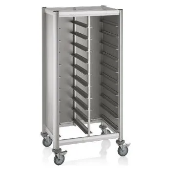 Vozík na podnos Mensa GN 1/1 pro 2 x 10 podnosů