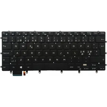 Náhradní klávesnice pro notebook KLÁVESNICE DELL XPS 15 9550 9560 5510 5520 7558 7568 7579 LED ORIGINÁL BEZ
