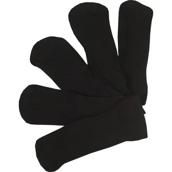 Pánské ponožky Silonkové ponožky dámské 5 bal černá