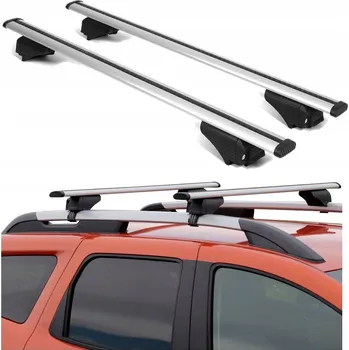 Příčník na automobil Střešní nosič na podélné nosiče Volkswagen Tiguan 5-dr SUV (MK1) od 2007 do 2016 Erkul