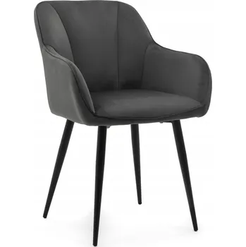 Jídelní židle Židle New Home velur šedá 1 ks