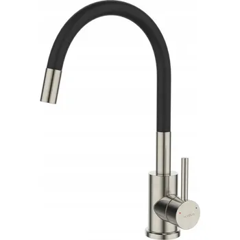 Vodovodní baterie Kuchyňská baterie stojánková Alveus s flexibilní hadicí, černá