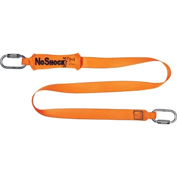 Úvazek DELTA AN203200ZZ / Tlumič pádu na popruhu, 2 dvojité karabiny - oranžová 2 m