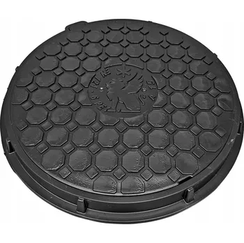 Vrták Víko na jímku/studnu Ø500 A15 (1,5 t) BabylonPlast Český výrobek Polský