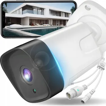 IP kamera BEZDRÁTOVÁ WIFI IP KAMERA VENKOVNÍ 1080p FULL HD 2MPX ALARM MONITORING