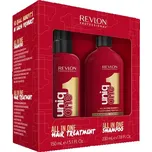 Revlon-Professional Pece-o-vlasy UniqoneAll in One Classic Hair Treatment & All Shampoo Pack 230 ml + 150 1 Stk. (436,00 Kč / 1 ks.)