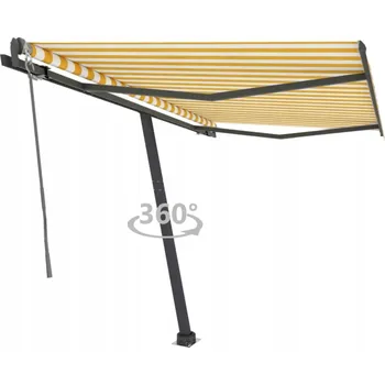 Markýza Volně stojící, automaticky rolovací markýza, 300x