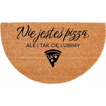 ROHOŽKA KOKOSOVÁ PŮLKRUHOVÁ 40X70CM ODOLNÁ PROTI SKLUZU EKOLOGICKÁ