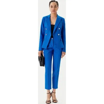 Pánské kalhoty Morgan Chino kalhoty 251-PKY.F Modrá Slim Fit 38