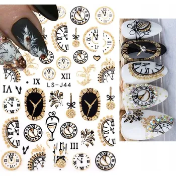 samolepka Samolepky na zimní nehty Nový rok R183