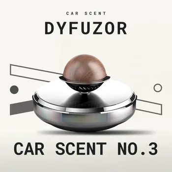 Vůně do auta Solární Osvěžovač Vzduchu do Auta z Ořechového Dřeva