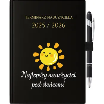 Kalendář Knižkový kalendář pro učitele 2025 A5 Baladek černý