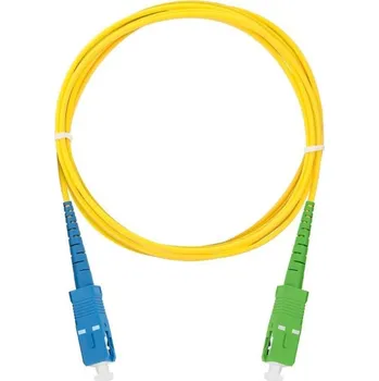 Síťový kabel XtendLan FO patch SC/APC-SC 3m 9/125 simplex, G.652d, LS0H