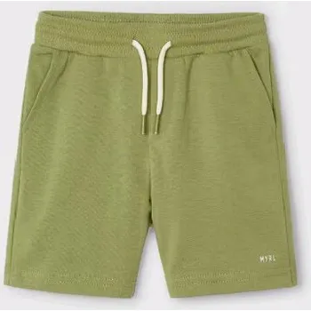 Chlapecké kraťasy Chlapecké bavlněnné kraťasy Mayoral 611- 18 zelené