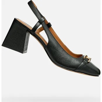 Dámská obuv Geox Dámské Černá dámská obuv na podpatku Geox Coronilla Černá 39 1/2 (2834831)