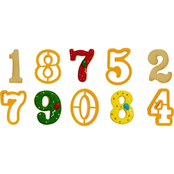 Vrták Formička na sušenky Decora 5 ks, průměr 6 cm