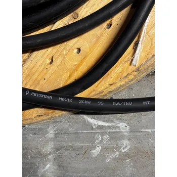 elektrický kabel ŽELEZNIČNÍ KABEL PRYSMIAN MOVIS 3GKW 95BK 0,6/1kV MT 1x95mm2 ČERNÁ GUMA