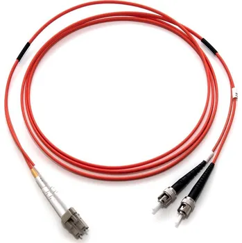 Síťový kabel XtendLan FO patch LC-ST 3m 62,5/125 duplex, LS0H