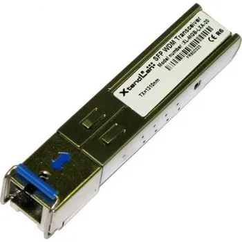 Síťový kabel XtendLan mini GBIC SFP, SC, 1000Base-LX, 20km, WDM, TX1310nm/RX1550nm, SM i MM, HP kompatibilní