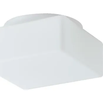 OSMONT LIN51881 LINA 1 stropní/nástěnné skleněné svítidlo bílá IP43 4000 K 7W LED