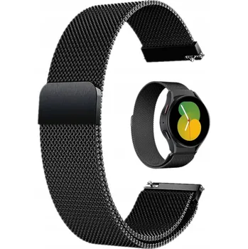 Řemínek na hodinky Univerzální 20mm černý řemínek KBR Games