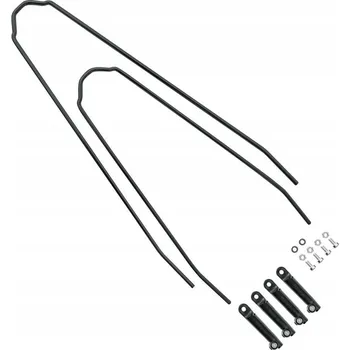 Blatník na kolo Sada blatníků SKS s držáky a vzpěrami pro EDGE AL 46, černá