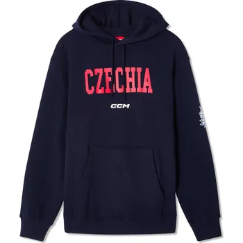 Pánská mikina Pánská mikina CCM Flag Hood Team CZE Navy L
