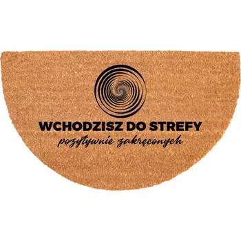 ODOLNÁ PŮLKRUHOVÁ ROHOŽKA PROTI UKLOUZNUTÍ 40X70CM KOKOSOVÁ EKOLOGICKÁ