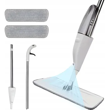 Plochý mop 2v1 se sprejem, mikrovlákno + náhradní návlek